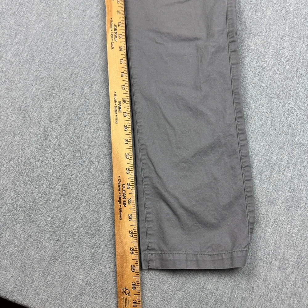 Bonobos Pants Mens 34X30 Fit‎ 34X29 Gray Gargoyle Slim Tailored Chino 15059